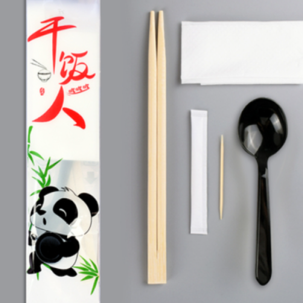 Xưởng Sản Xuất Combo Đũa Muỗng Giấy